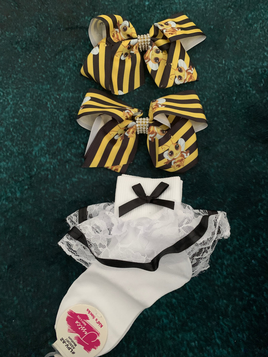 Hair Bows & Socks