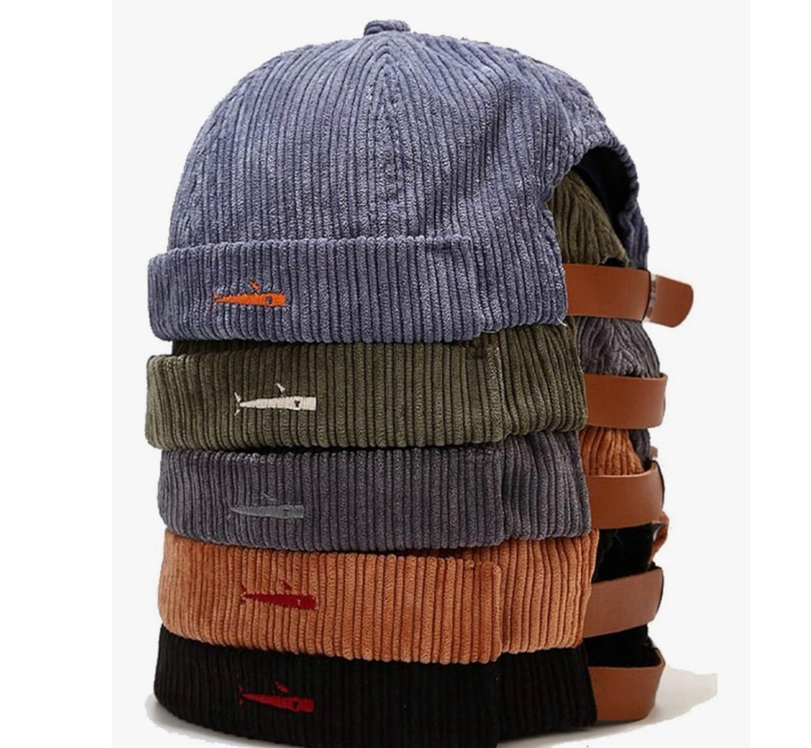 Corduroy brimless