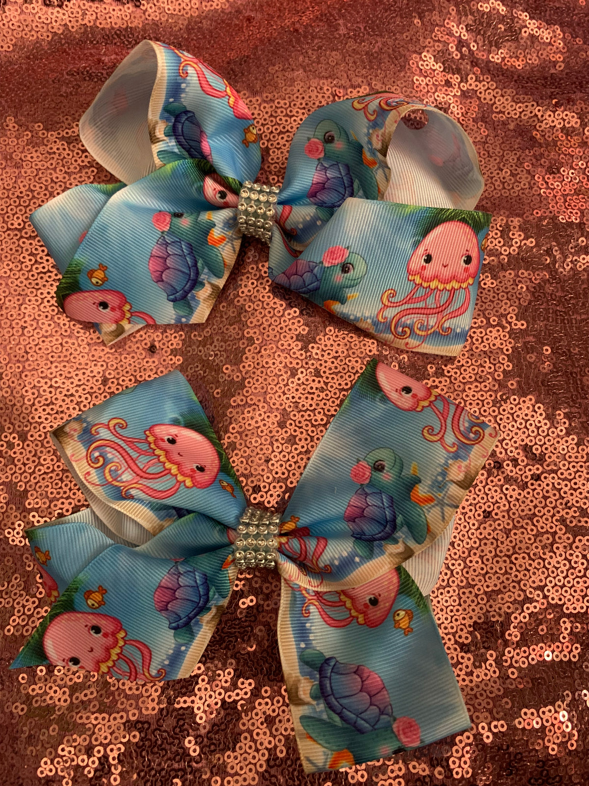 Octopus Hair Bows