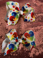 Autism Hair Bows
