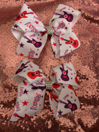 Music To My Ears Hair Bows