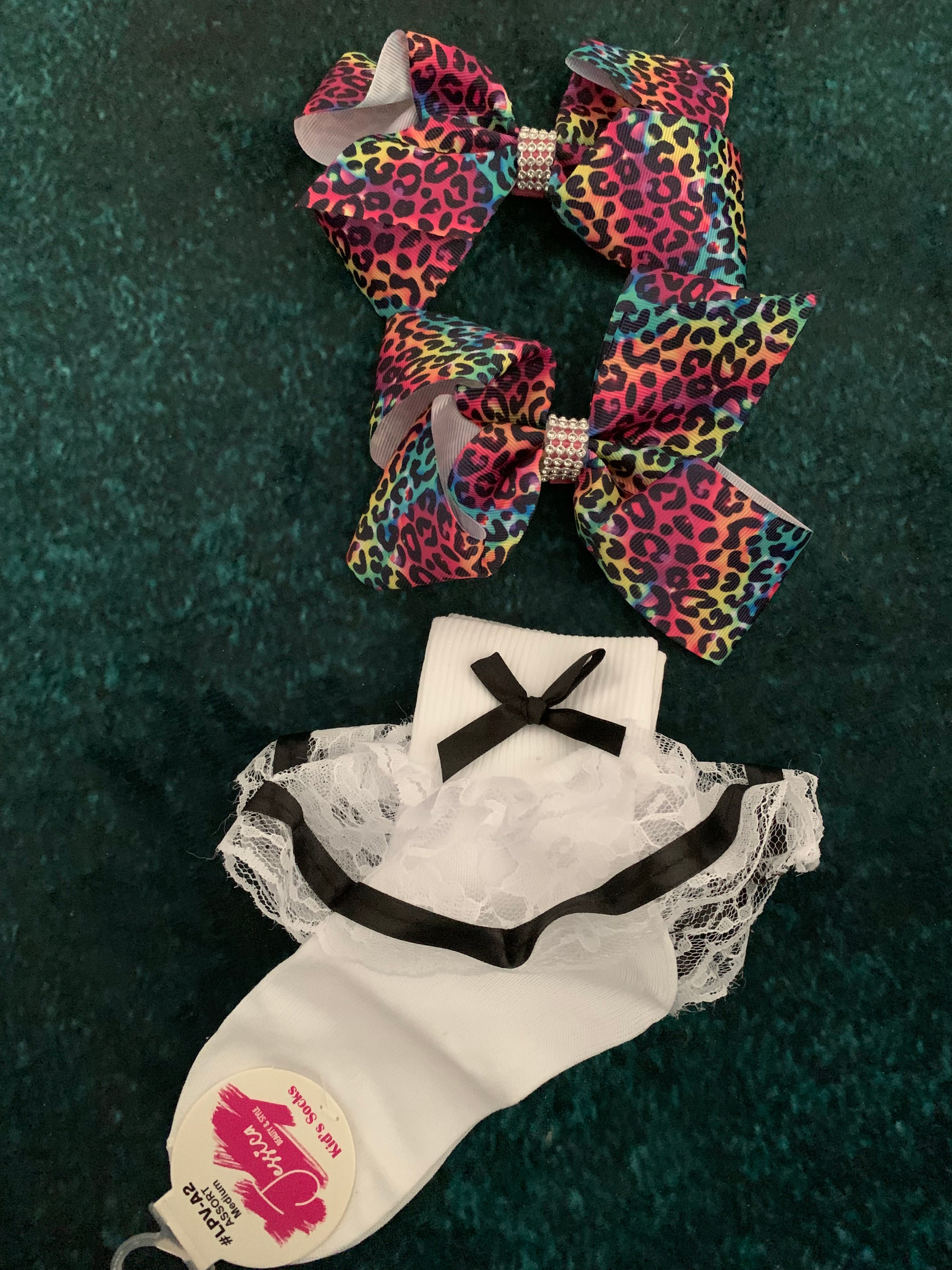 Hair Bows & Socks