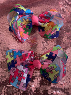 Autism Hair Bows