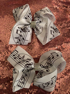 Music To My Ears Hair Bows