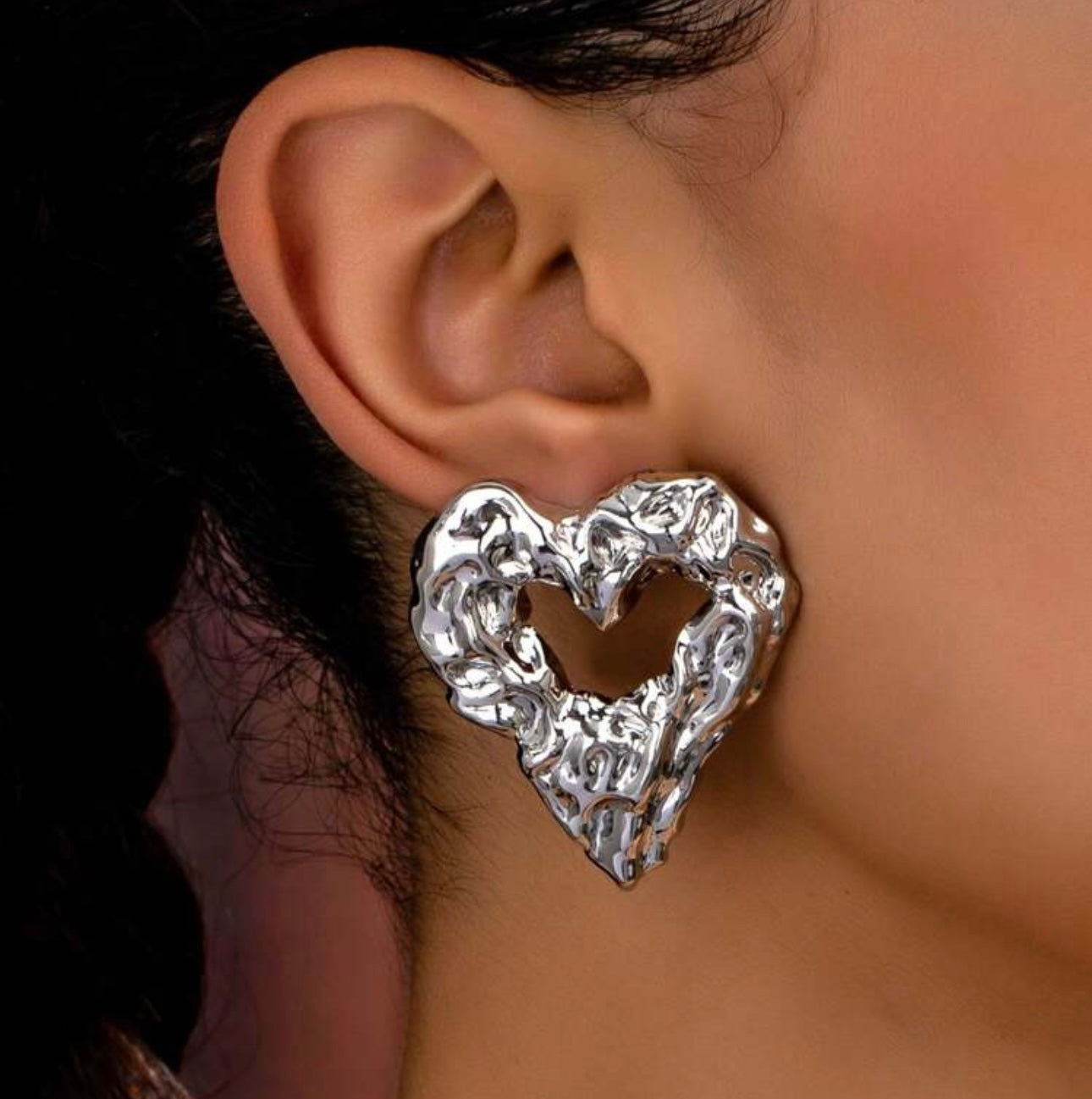 Silver heart