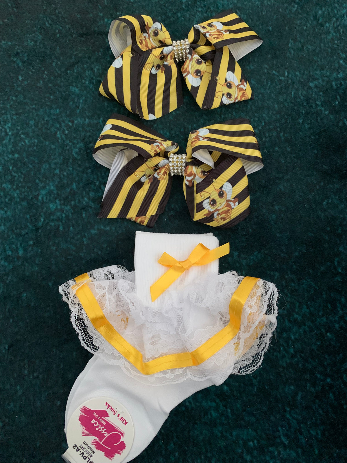 Hair Bows & Socks